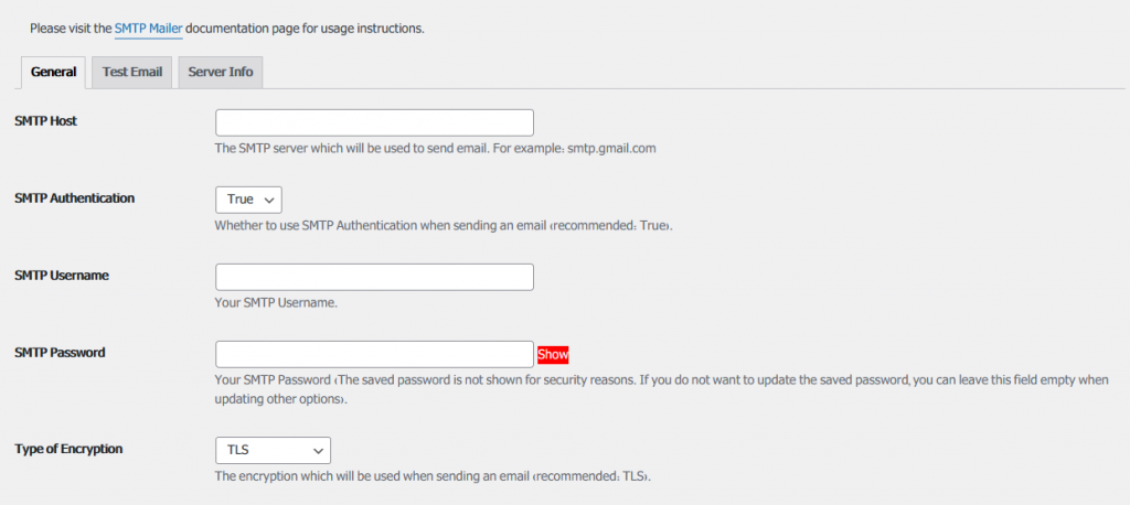 smtp mailer setting 1024x458 - How to send email via smtp with WordPress smtp mailer plugin?