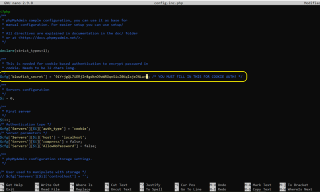 phpMyAdmin configuration 640x385 - How Install phpMyAdmin on AlmaLinux 8 (best Method)