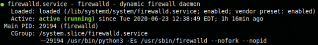 firewalld status active or enabled 640x92 - How to Start/Stop and enable/Disable Firewalld
